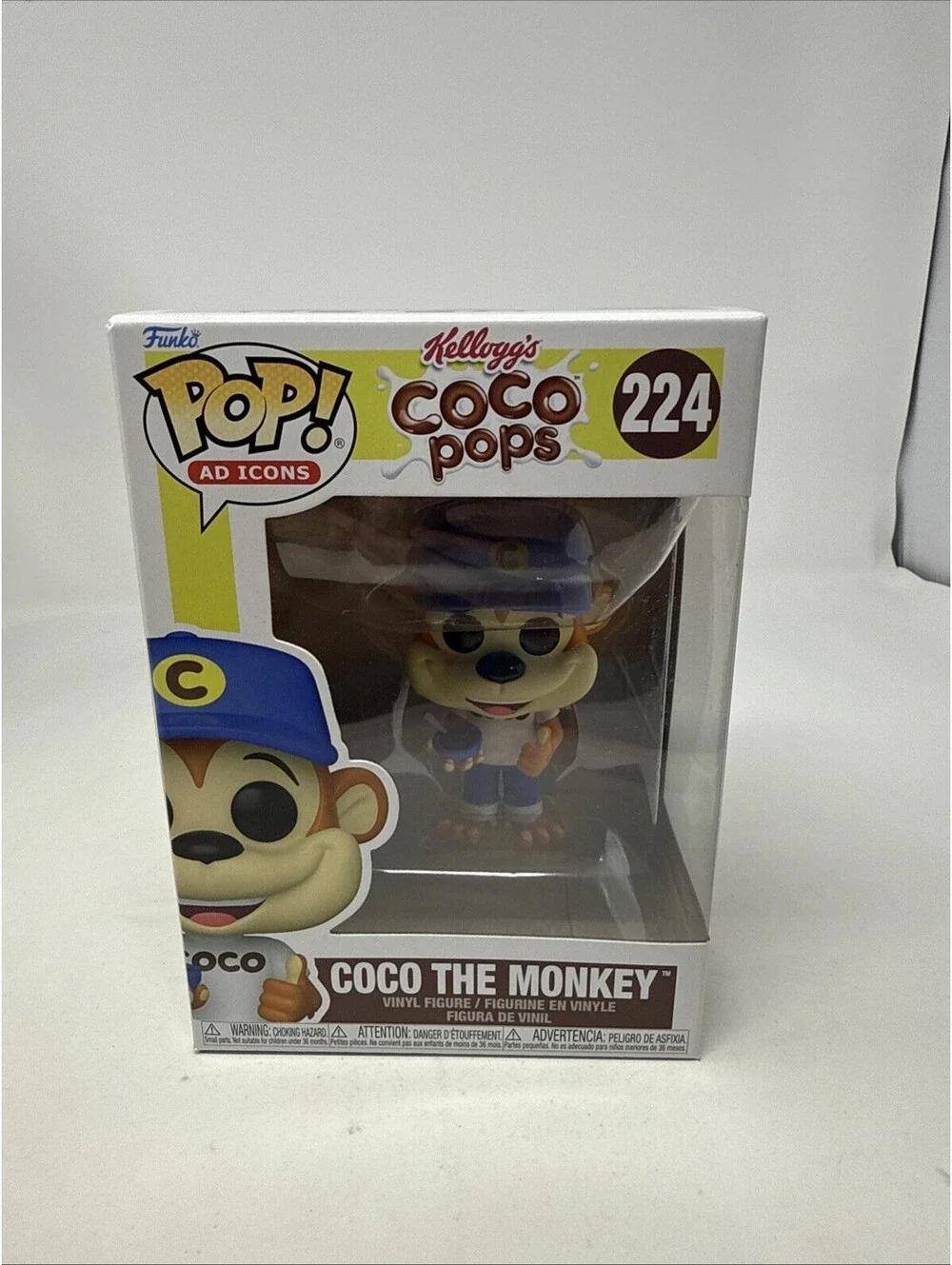 Funko Pop! Vinyl: Kellogg's Coco Pops Ad Icons Coco the Monkey #224 Figure